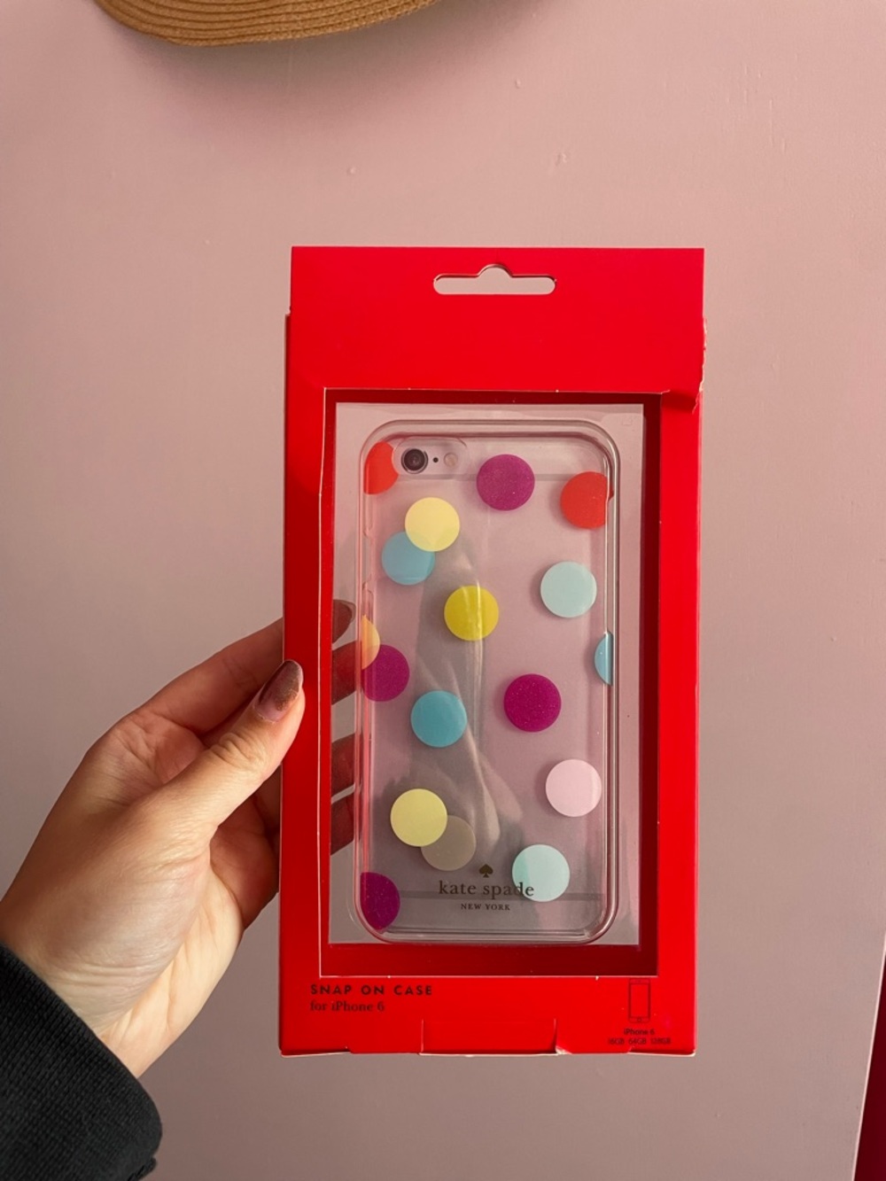 kate spade Clear Polka Dot iPhone Case - Multicolor iPhone 6